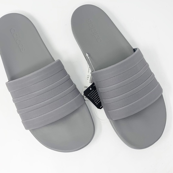 adidas adilette gray